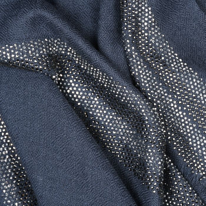 Cashmere and swaroski wrap